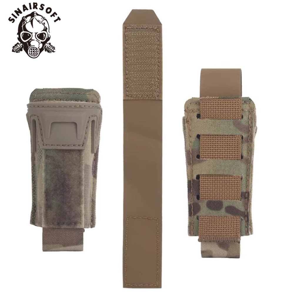 SINAIRSOFT กระเป๋าใส่กระสุน K-Type ขนาด 9 มม./45 ACP แบบแม่เหล็กยืดหยุ่น ถอดได้รวดเร็ว