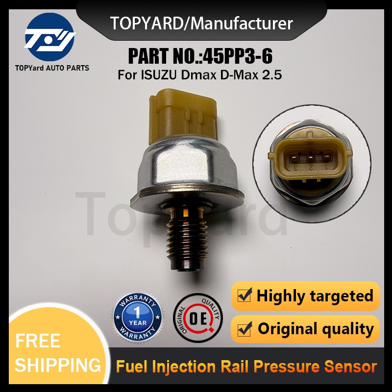 OEM 45PP3-6 98178706 เหมาะสําหรับ ISUZU Dmax D-Max 2.5 เซ็นเซอร์แรงดันเชื้อเพลิง