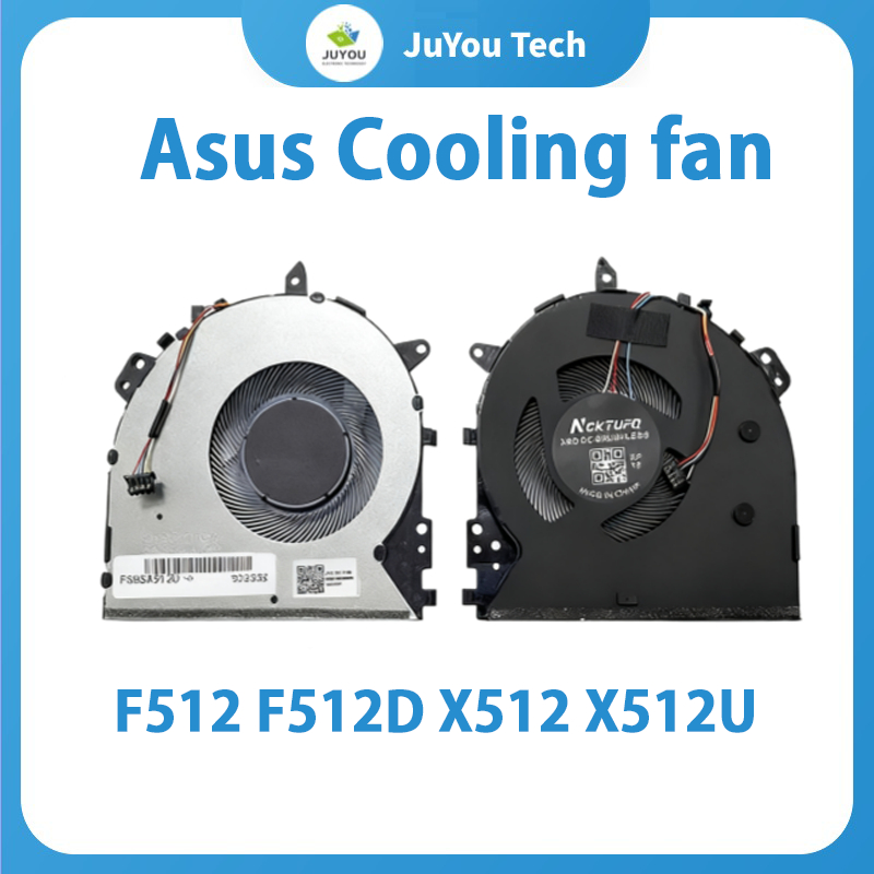 แล็ปท็อปใหม่พัดลมระบายความร้อน CPU สําหรับ ASUS VivoBook 15 F512 F512D X512 X512U X512DA X512UF Cool