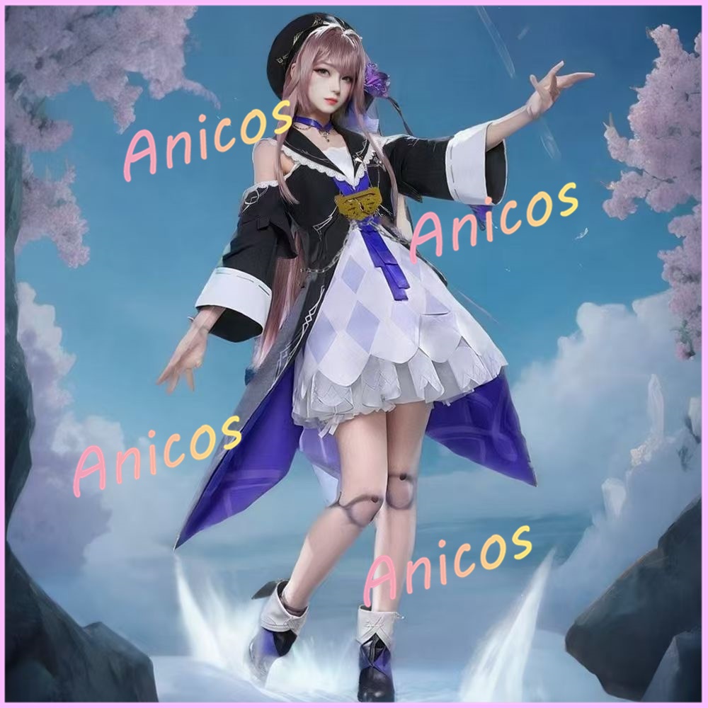 คอสเพลย์ชุดเสื้อผ้า Herta จากHonkai 3rd สำหรับลอลิผู้หญิง