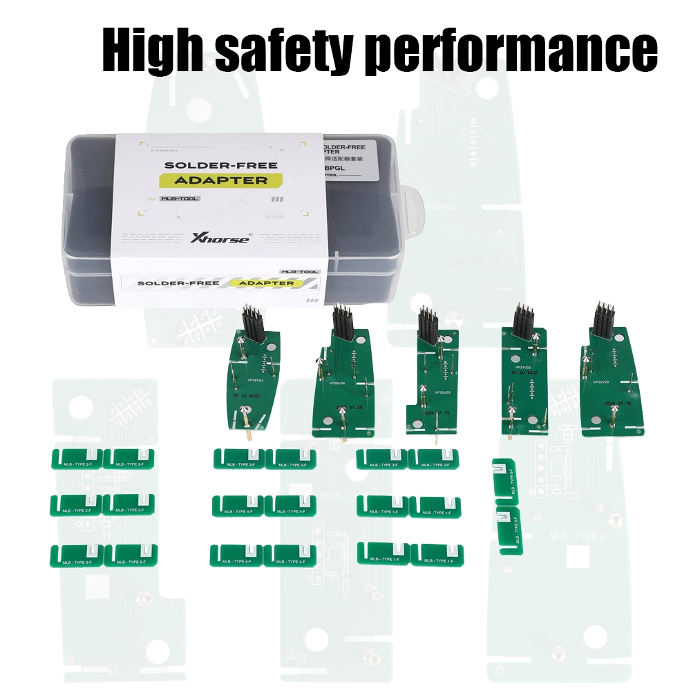 Xhorse XDMLBPGL MLB เครื่องมืออะแดปเตอร์ปราศจากบัดกรีทํางานร่วมกับเครื่องมือ MLB สําหรับเครื่องมือกุ