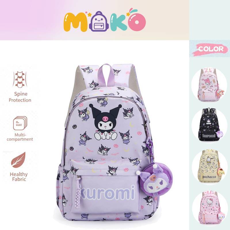 MOKO กระเป๋าเป้สะพายหลังขนาดใหญ่น่ารัก สำหรับนักเรียนมัธยมและการศึกษาระดับอุดมศึกษา