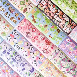 100/200 แผ่น Non-Repetitive Cuckoo Card DIY สติกเกอร์สาวคู่มือวาง Cuckoo Card คู่มือเด็กเลเซอร์สติกเกอร์ฟรี Match