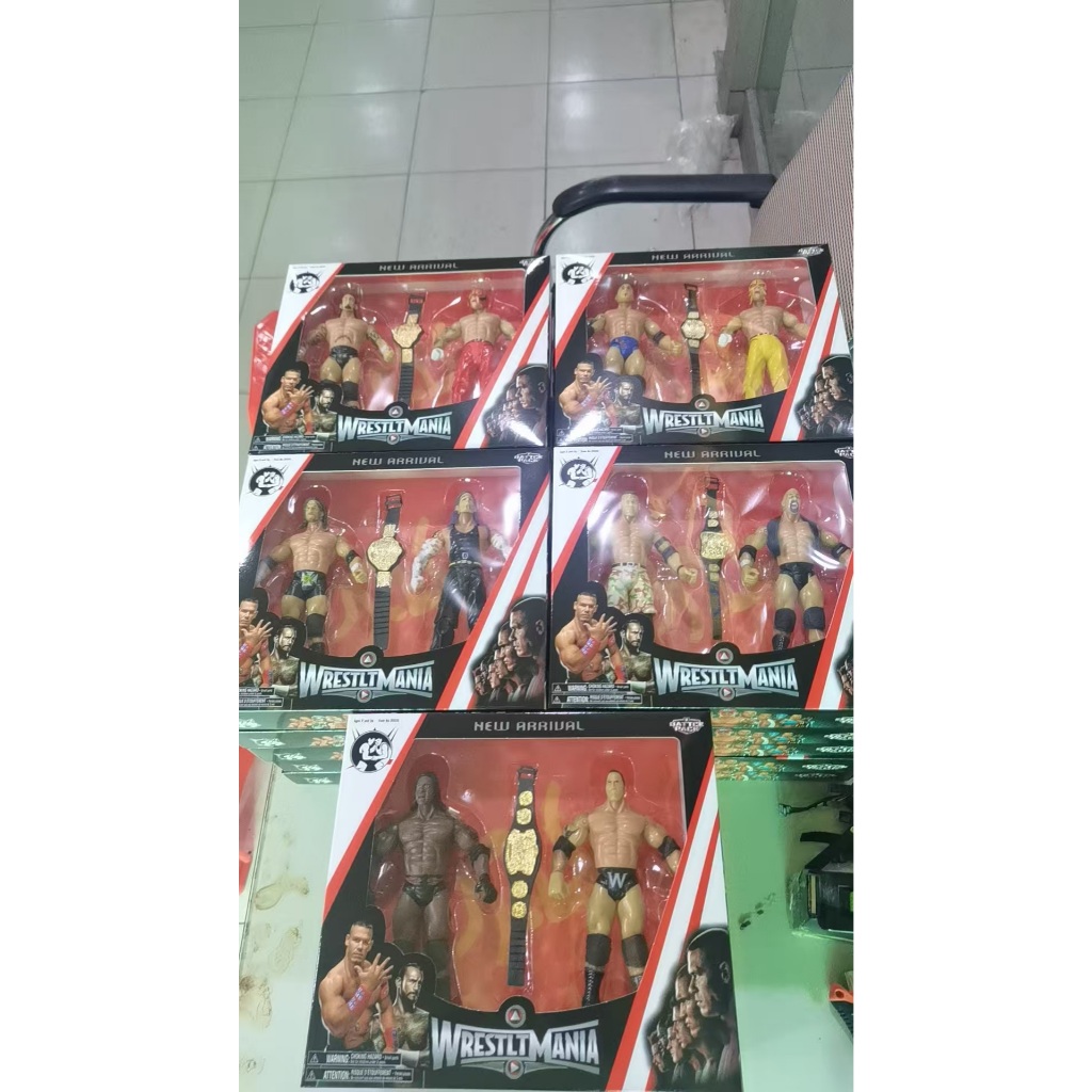 WWE Action Figure JOHN CENA UNDERTAKER นักมวยปล้ํา Bautista Rey Mysterio