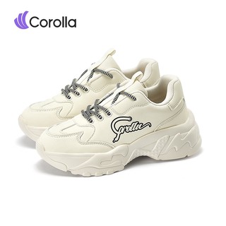 COROLLA new Water-Repellent, Non-Slip Lightweight White sneakers for Women & Students  ready stock