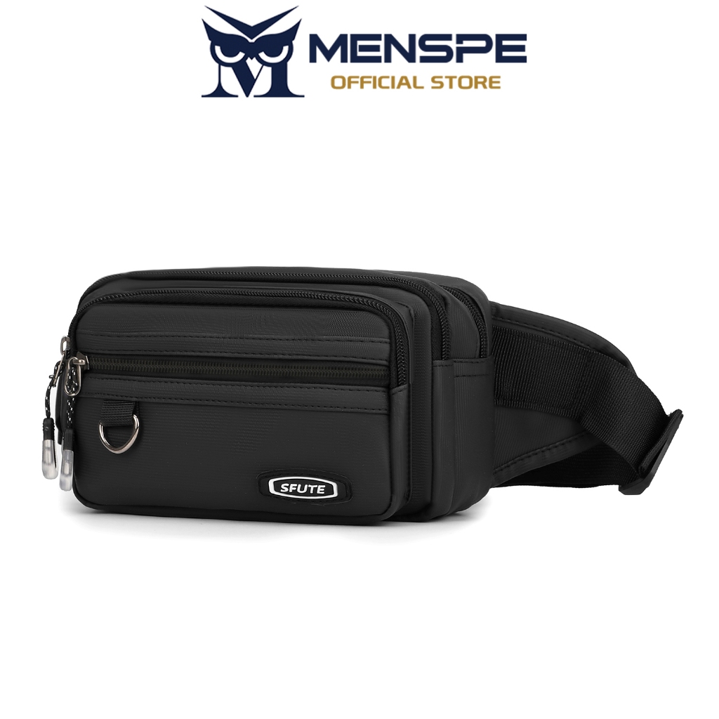 MENSPE  กระเป๋าคาดเอว unisex กันน้ำความจุขนาดใหญ่กระเป๋าเดินทางกีฬากลางแจ้ง