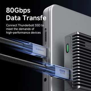 Hagibis USB4 ยืดหยุ่นสาย PD240W USB C ถึง USB C สาย 8K60Hz 80Gbps Data Transfer Thunderbolt 4/3 สายวิดีโอสําหรับ iPhone 17 Pro iPad