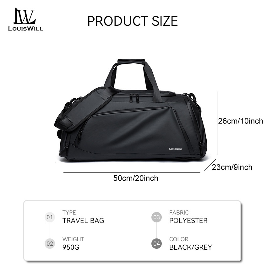 หลุยส์วิลล์ การท่องเที่ยว กระเป๋าเป้สะพายหลังกระเป๋าถือกระเป๋าสะพายมัลติฟังก์ชั่แล็ปท็อปกระเป๋าเป้สะพายหลังเดินทาง ยู นิสซ์ กระเป๋าสะพายกระเป๋าโน - รูปที่ 6