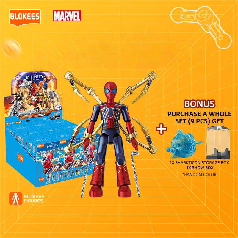 Blokees Marvel Infinity Saga ได้รับอนุญาตอย่างเป็นทางการ Galaxy Version 02