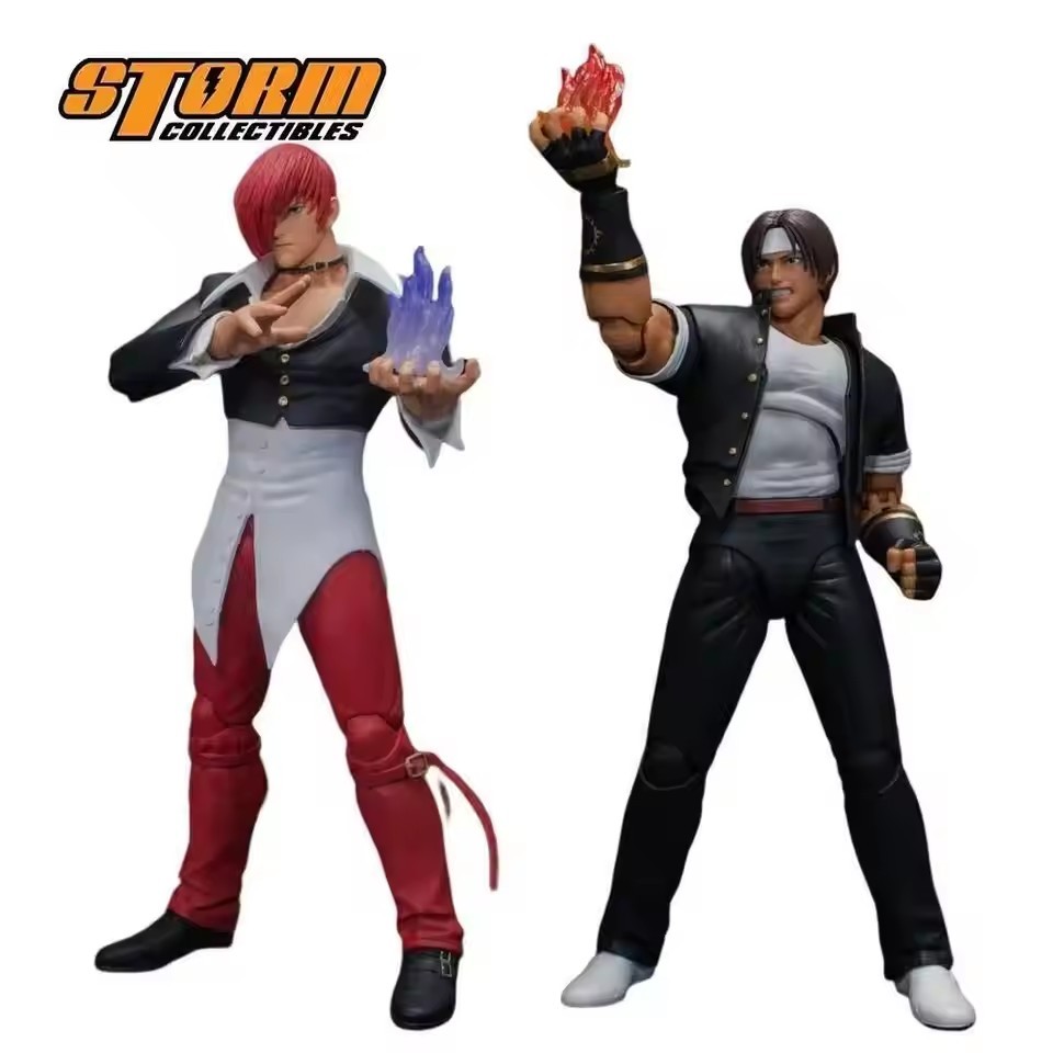 อะนิเมะเกม King Of Fighters 98 Kyo Kusanagi 2002 Iori Yagami PVC Action Figure