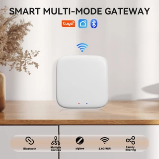 Zigbee 3.0 Gateway HUB ไร้สาย Tuya Multi-mode WiFi บลูทูธ Smart Life Home Bridge รีโมทคอนโทรลทํางานร่วมกับ Alexa Google Home