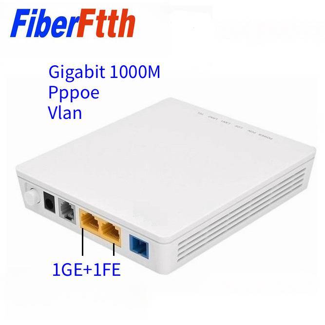 1GE 1000M EPON GPON XPON ONU HG8120C 8020C 8321R ONT Termianl 1 พอร์ตเสียงและ 2 พอร์ตเครือข่ายข้อมูล