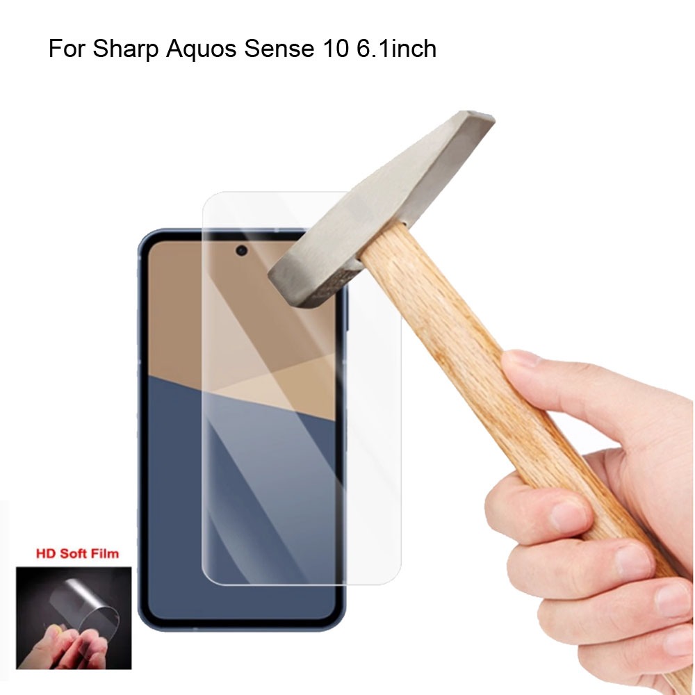 โทรศัพท์ Soft Hydrogel สําหรับ Sharp Aquos Sense 10 ฟิล์มป้องกันสําหรับ Sharp Aquos Sense10 ป้องกันห