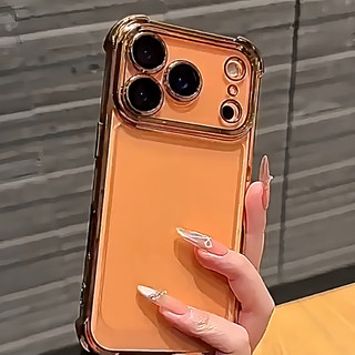 Shockproof การป้องกันกล้องเคสโทรศัพท์สําหรับ iPhone 17 16 15 14 13 12 11 Pro Max Air