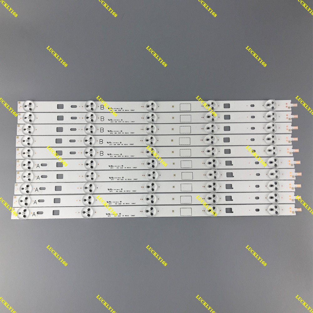 10 ชิ้น/ล็อต 40 นิ้ว TV Backlight แถบ LED สําหรับ Sony 40" KDL-40RM10B 2013SONY40A/B 3228 05 KDL-40W