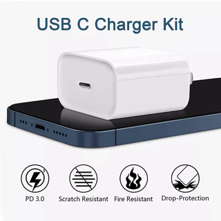 【 1 ปี】สายชาร์จ ชาร์จไว PD 30W/20W/45W จากสายType-C to L Fast Charger สำหรับ i6-14 Pro Max