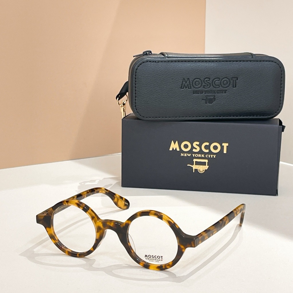แว่นตา MOSCOT ZOLMAN ทรงกลมย้อนยุค ดีไซน์แฟชั่นสำหรับทุกเพศ