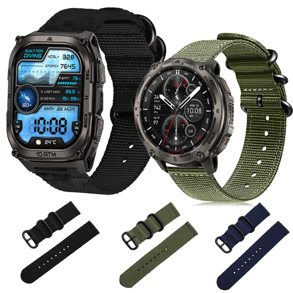 KOSPET TANK T4 M4 สายสมาร์ทนาฬิกาไนลอนสายรัดข้อมือ KOSPET TANK T3 M3 ULTRA 2 หน้าจอป้องกันฟิล์มสร้อย