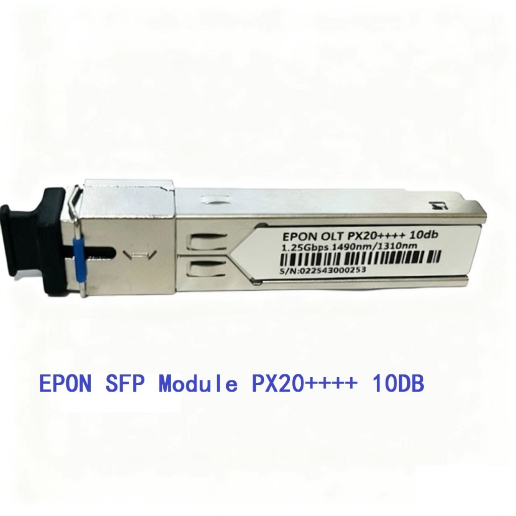 EPON โมดูล 10DB OLT อุปกรณ์เฉพาะ PX20 โมดูลไฟเบอร์ออปติก 20KM ใช้งานร่วมกับ HIOSO HSGQ huawei zte V SOL
