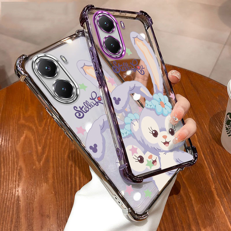 OPPO A6x 5G A6 5G น่ารัก Stellalou นุ่มเคสโทรศัพท์โปร่งใสกันกระแทกฝาครอบป้องกัน - รูปที่ 4