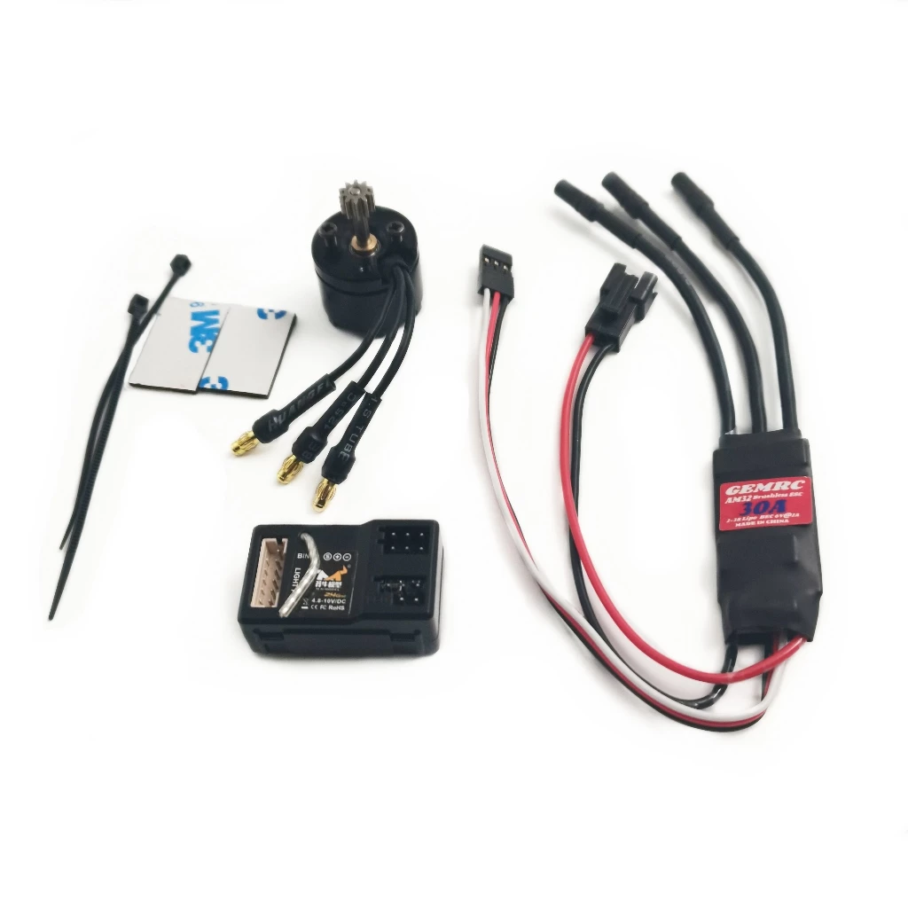 Mn82 mn82s mn300 mn168 mn78 mn99s2 brushless 3000kv outrunner มอเตอร์ 30/45a brushless ESC ชุดอัพเกรดมอเตอร์อุปกรณ์เสริมอะไหล่ 370 มอเตอร์