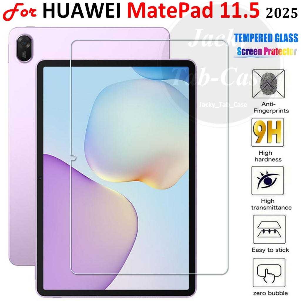 สําหรับHUAWEI MatePad 11.5 2025 2024 2023 Anti-Scratchป้องกันหน้าจอ 9HกระจกนิรภัยHDฟิล์มTXZ-W09 BTKR