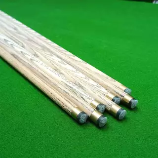 Snooker ไม้คิวสนุ๊กเกอร์ คิวไม้แอช แบบต่อ 3/4 ส่วน หัวคิว 10 มม. แรงถ่ายโอนสูง ควบคุมลูกคิวได้แม่นยำ