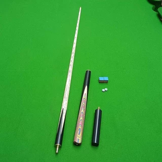 Snooker ไม้คิวสนุ๊กเกอร์ คิวไม้แอช แบบต่อ 3/4 ส่วน หัวคิว 10 มม. แรงถ่ายโอนสูง ควบคุมลูกคิวได้แม่นยำ