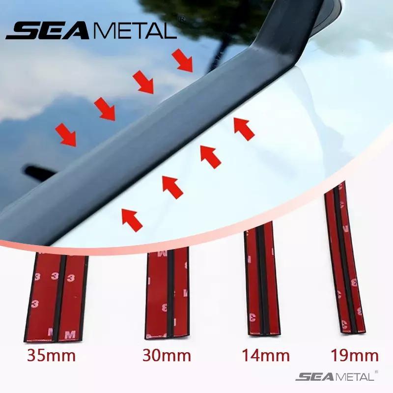 SEAMETAL แถบยางซีล ติดหลังคารถยนต์ หน้า ขอบหน้าต่างหลังอัตโนมัติ ซันรูฟ สติกเกอร์ซีล ขอบซีล สําหรับกระจกหน้า กันน้ำ กันฝุ่น แถบป้องกัน