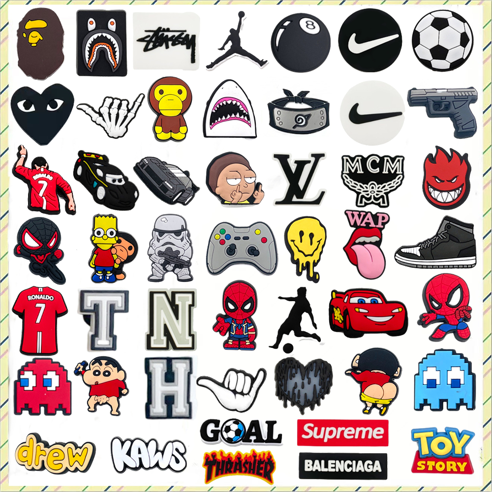 อุปกรณ์เสริมรองเท้า charm สำหรับรองเท้าแตะและรองเท้าหัวเข็มขัด ของขวัญเก๋ไก๋