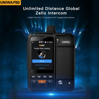 ต้นฉบับ UNIWA F50 โทรศัพท์ 4G LTE โทรศัพท์มือถือ Android 6.0…