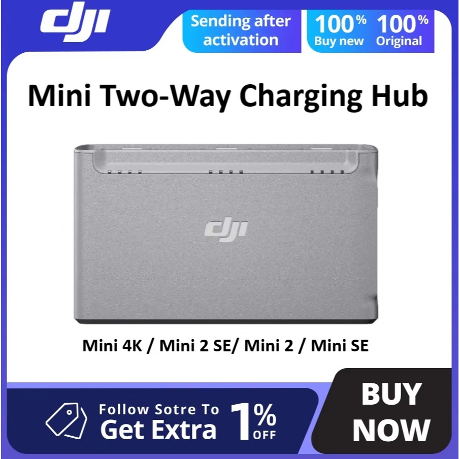DJI Mini 2 ฮับการชาร์จสองทางสําหรับ Mini 2 SE DJI Mini 2 DJI Mini SE Mini 4k เครื่องชาร์จมัลติฟังก์ช