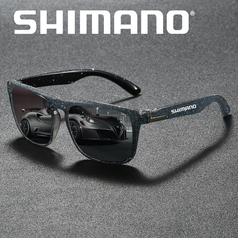 SHIAMNO กีฬาแว่นตากันแดดโพลาไรซ์ผู้ชายผู้หญิง Anti-UV Night Vision แว่นตาขับรถ Square UV400 Shades แว่นตา 119