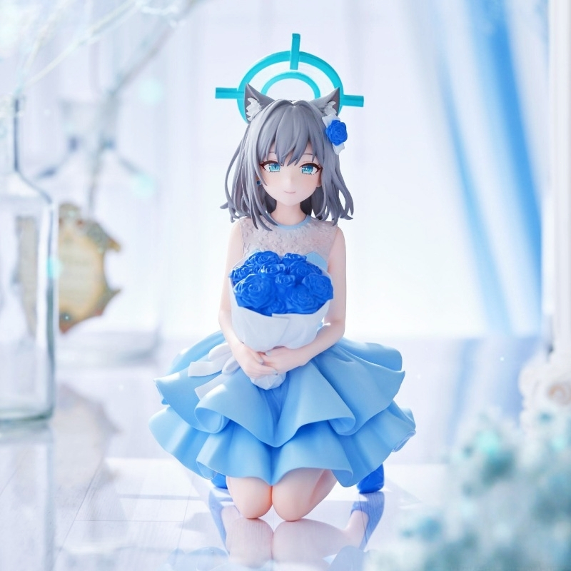 13 ซม.YumeMirize Blue Archive เกม Sunaookami Shironoo Action Figurines อะนิเมะ PVC คอลเลกชันตกแต่งของเล่นของขวัญวันเกิด