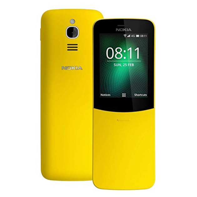 โทรศัพท์มือถือ Nokia 8110 Classic 4G Dual SIM ของแท้ครบชุด