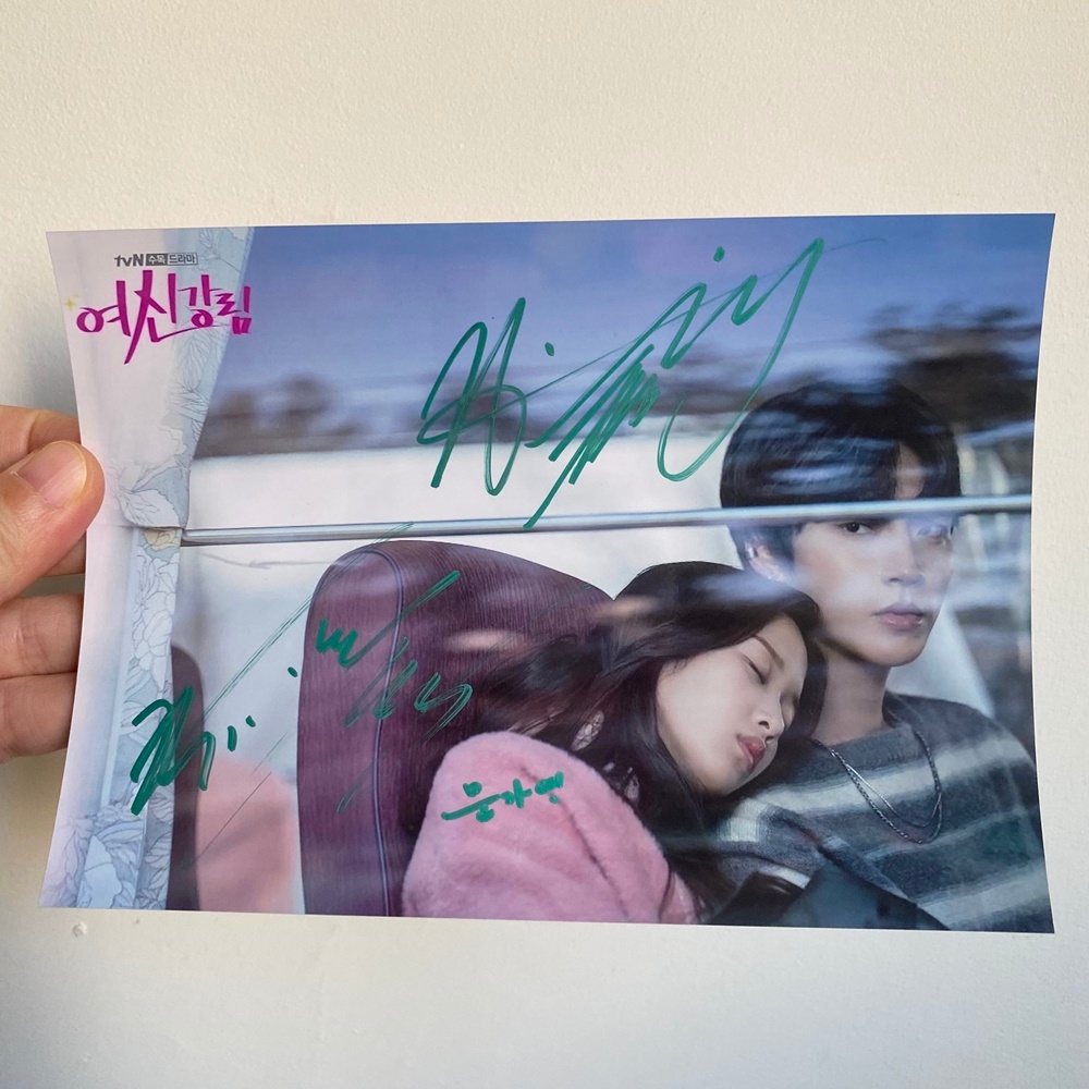 True Beauty MUN KA YOUNG Hwang In Youp พร้อมลายเซ็นภาพถ่าย K-Drama 5*7 2020