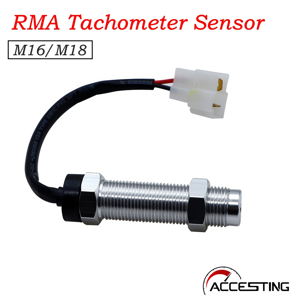 75 มม.เงิน RMA Tachometer Sensor, Pulse TACHOMETERs Sensor, เหมาะสําหรับยานยนต์, รถบรรทุก, เรือยอชท์