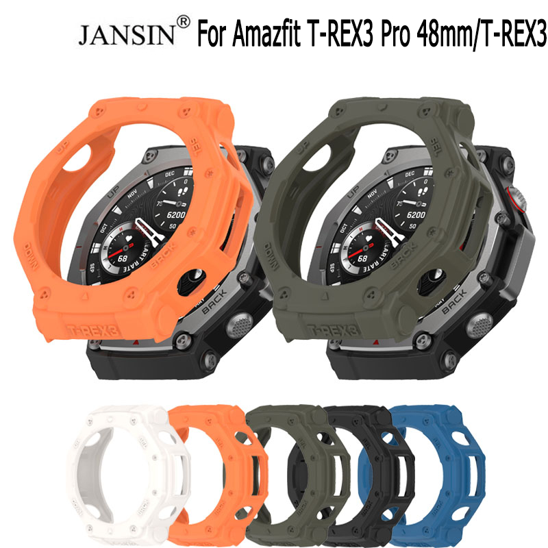 เคส สำหรับ Amazfit T-REX3 Pro 48mm T-Rex 3 เคสกันรอย TPU กันกระแทก เคสหน้าจอกันรอย