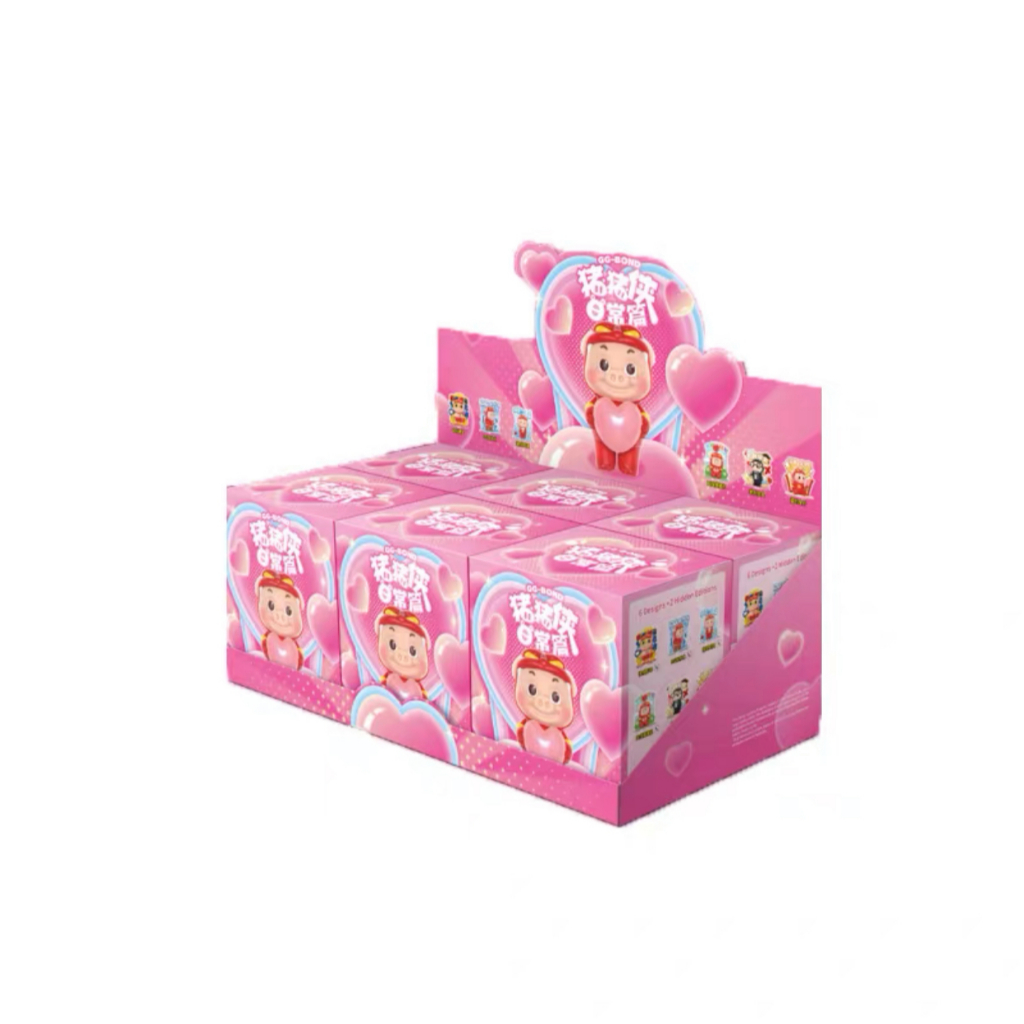 ⚡เตรียมการจัดส่ง⚡กล่องสุ่ม GGBOND Pigman Daily Series Mystery Box Figure