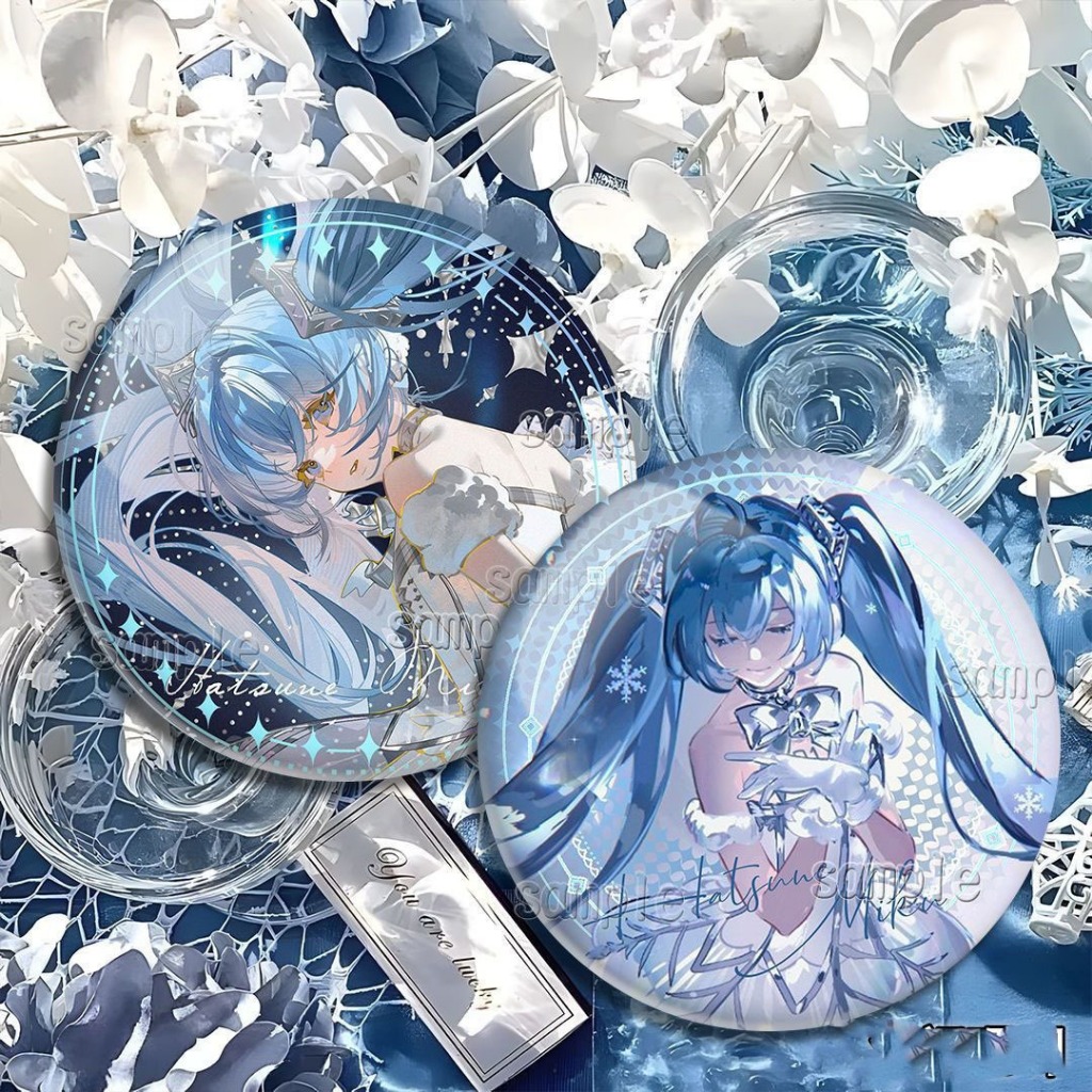 เข็มกลัดอนิเมะ Hastune Miku สำหรับคอสเพลย์ ของสะสม ประดับกระเป๋า หรือเป็นของขวัญ