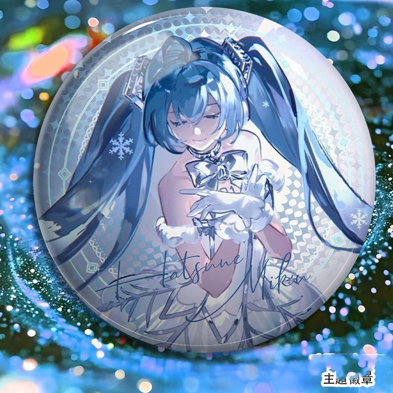 เข็มกลัดอนิเมะ Hastune Miku สำหรับคอสเพลย์ ของสะสม ประดับกระเป๋า หรือเป็นของขวัญ - รูปที่ 2