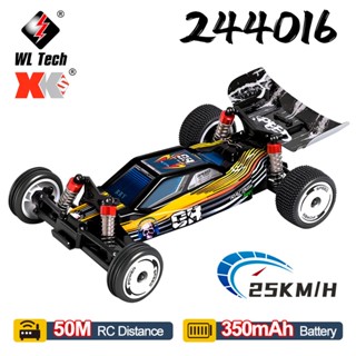 Wltoys 244016 รถควบคุมระยะไกลความเร็วสูง 1:24 ไฟฟ้าการแข่งขั…