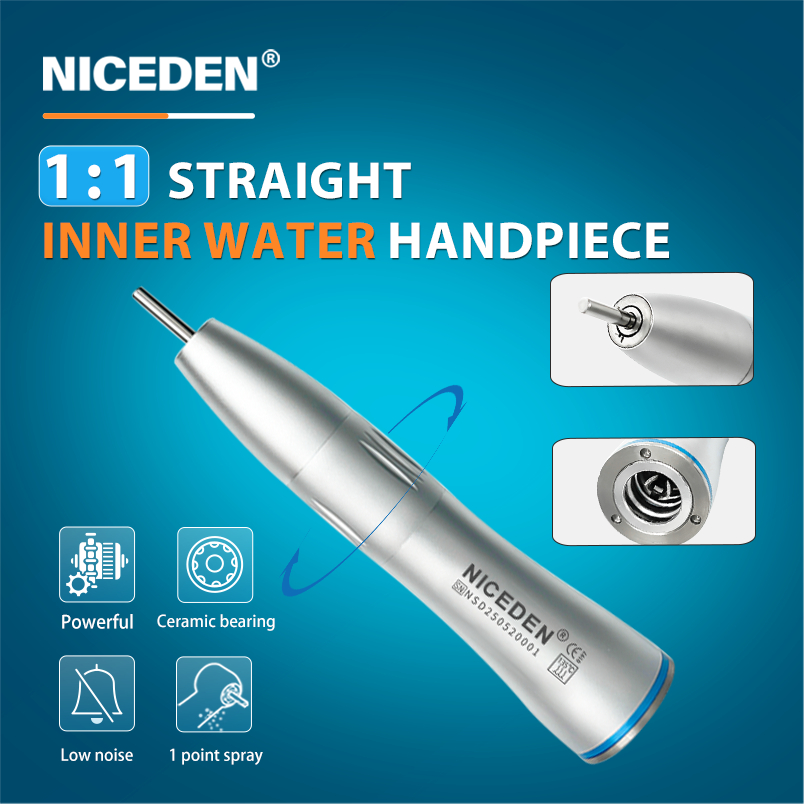 NICEDEN Dental Low Speed Handpiece ตรง handpiece-WH