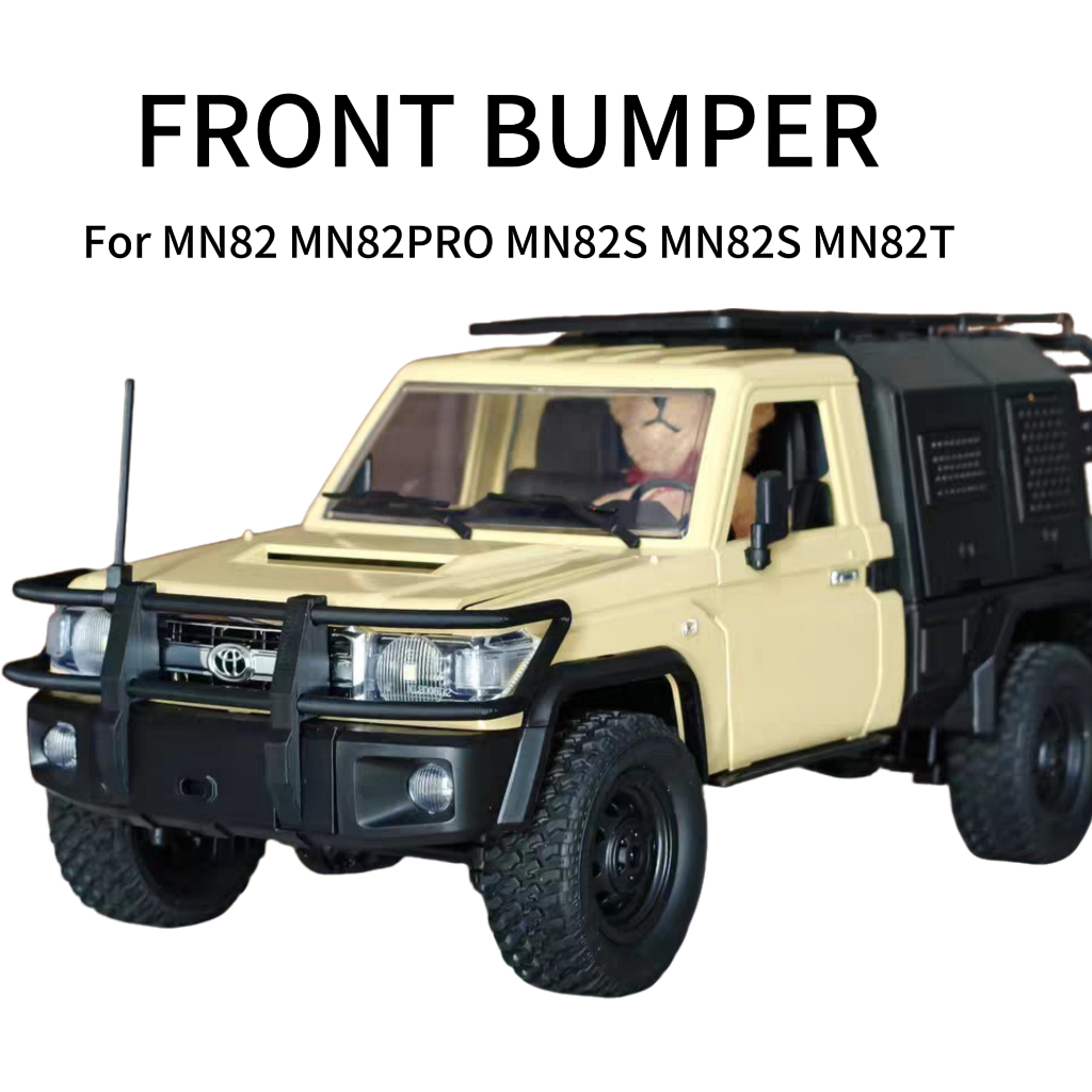 No Cutting KOShobby mn82 mn82 PRO กันชนหน้าดัดแปลง bullbar สําหรับ mn82/82pro ชิ้นส่วนดัดแปลงที่ใช้ง