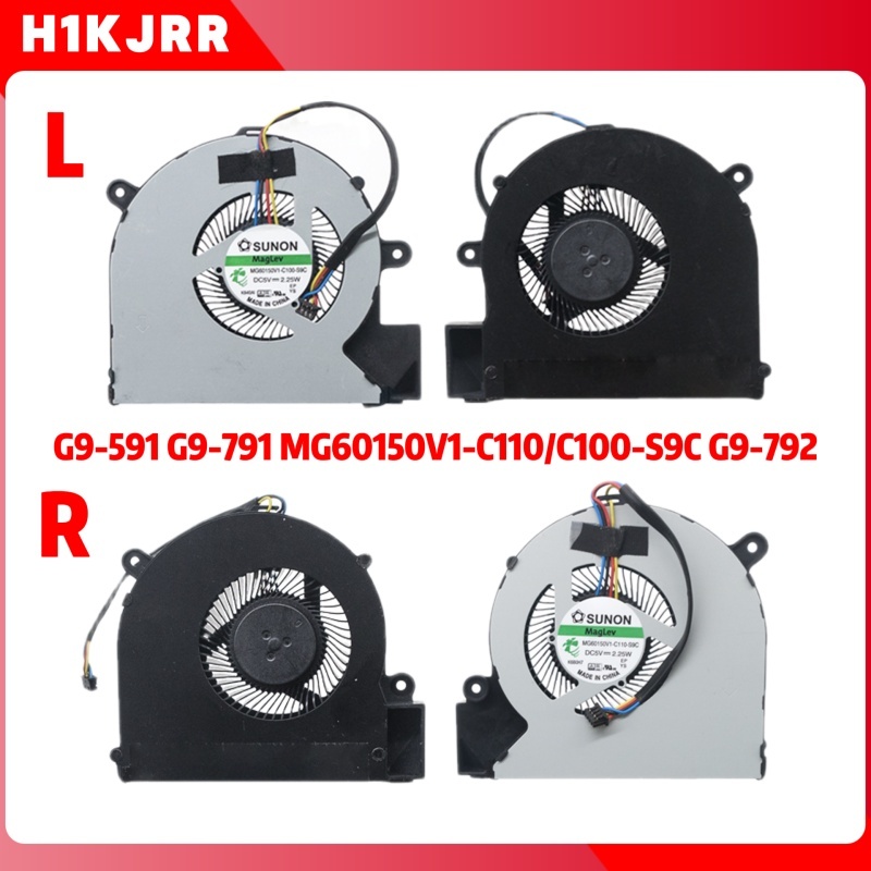 พัดลมใหม่สําหรับ Acer G9-591, G9-791, MG60150V1-C110/C100-S9C, G9-792