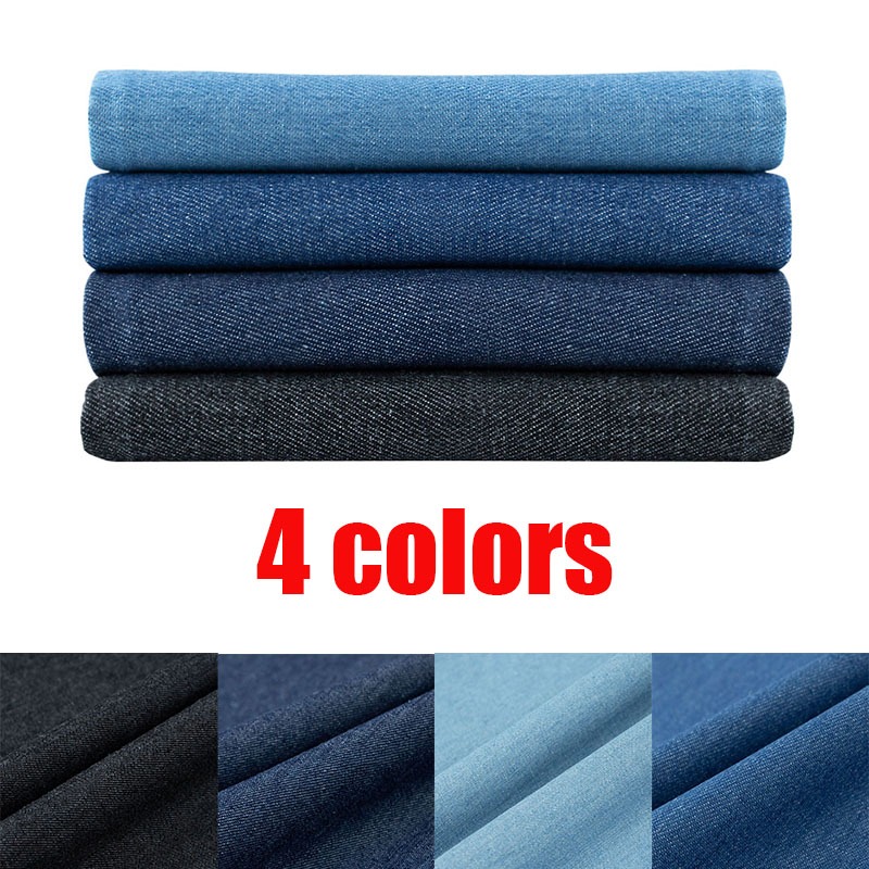 ผ้ายีนส์แฮนด์เมด DIY 50x50cm แพ็ค 4 ชิ้น นุ่มทน เย็บปะติดปะต่อกัน. วัสดุเย็บผ้า. ผ้าสําหรับตัดเย็บเสื้อผ้าตุ๊กตา ผ้าสี่เหลี่ยม.