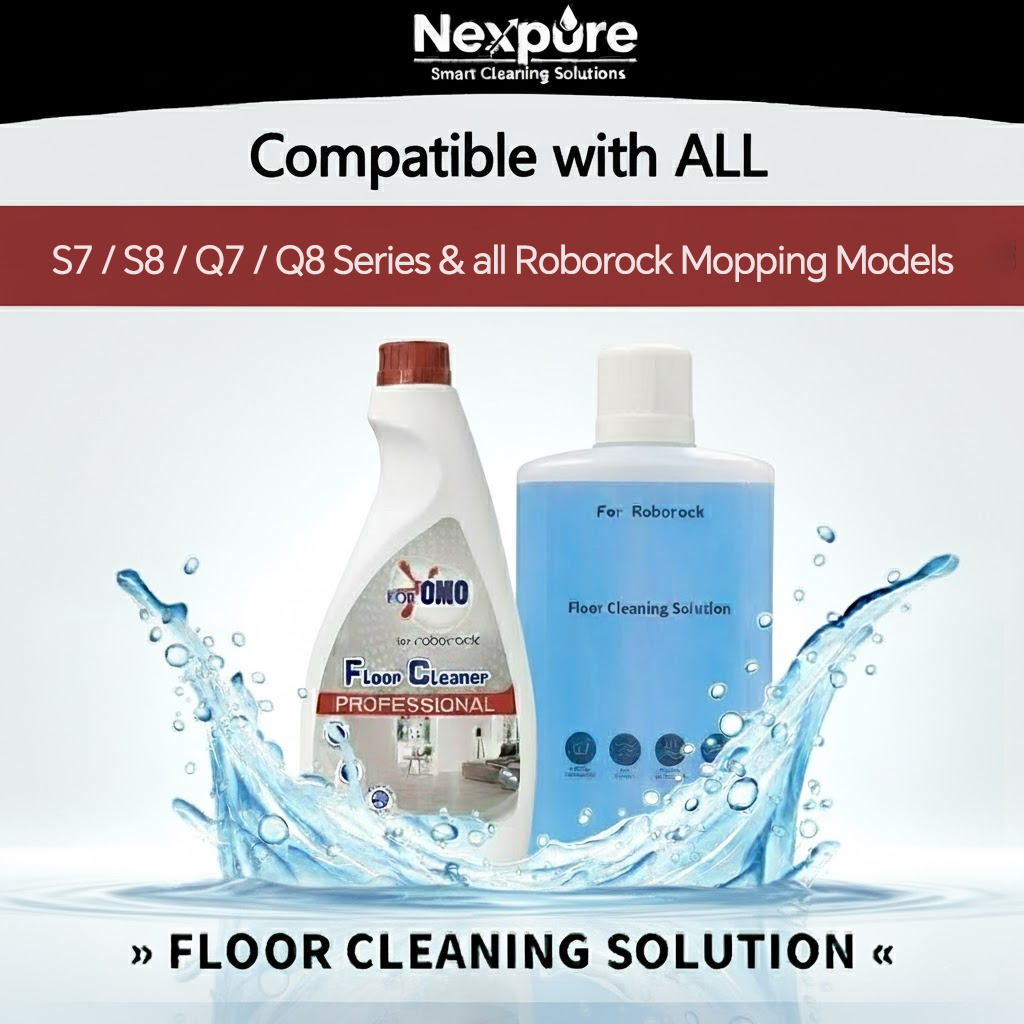 สําหรับ Xiaomi Roborock OMO น้ํายาทําความสะอาด (Fluid Floor Cleaner) สําหรับ Roborock dyad Pro / Qrevo Pro/Qrevo S/S8 MaxV Ultra/S8/Qrevo Master/S7 MaxV Ultra/Q5/Q7