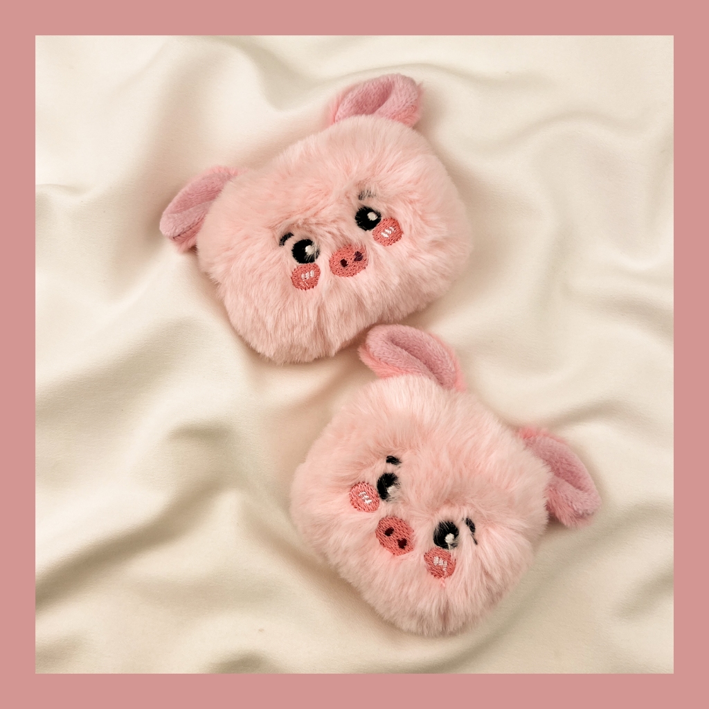 เคส AirPods หมูฟู, เคส AirPods 4 น่ารัก, เคส AirPods Pro แบบนุ่ม, เคส Plush AirPods Pro 2, เคส AirPo