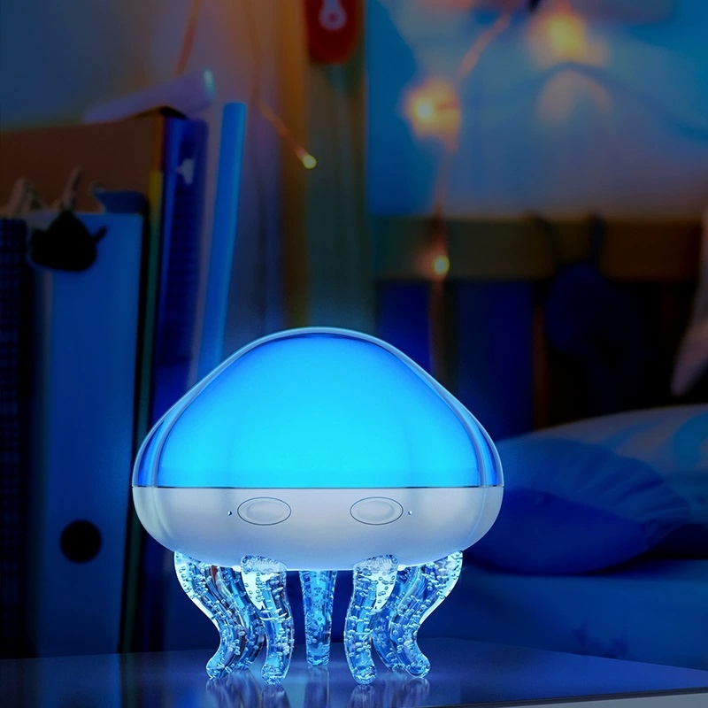 โคมไฟแมงกะพรุน Galaxy Projector Night Light Projector พร้อม Bluetooths Speaker Remote & Timer Nebula