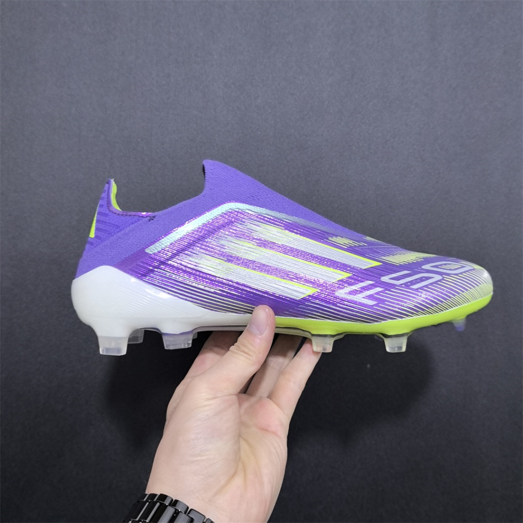 F50 Elite FG Yamal Laceless รองเท้าฟุตบอลสำหรับผู้ชาย ทนทาน ไซซ์: 39–45
